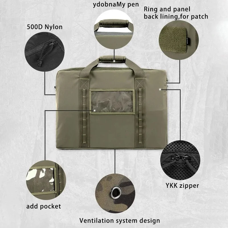 Bolsa táctica VOTAGOO V2 camuflaje para casco y equipo - imagen 5