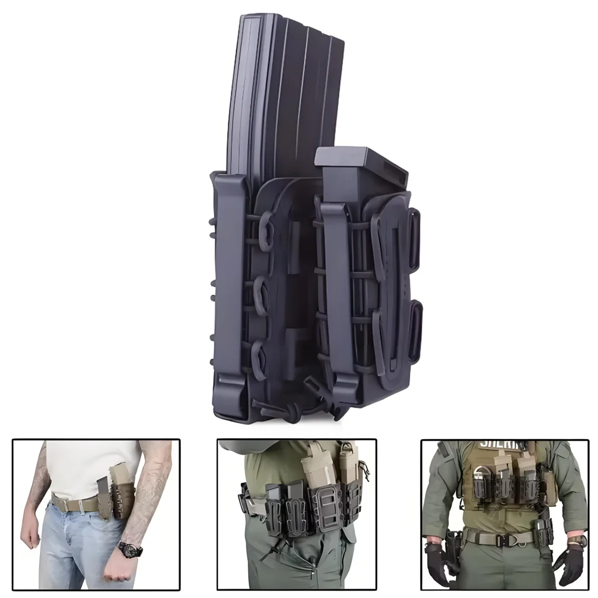 Scorpion Fast Mag funda para cargadores Molle liberación rápida - imagen 5