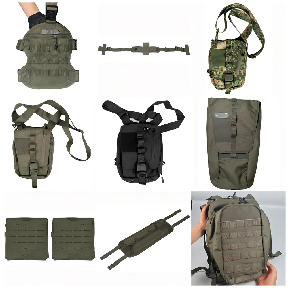 Bolsa auxiliar táctica antirreflejante 1000D/500D con funda accesorios