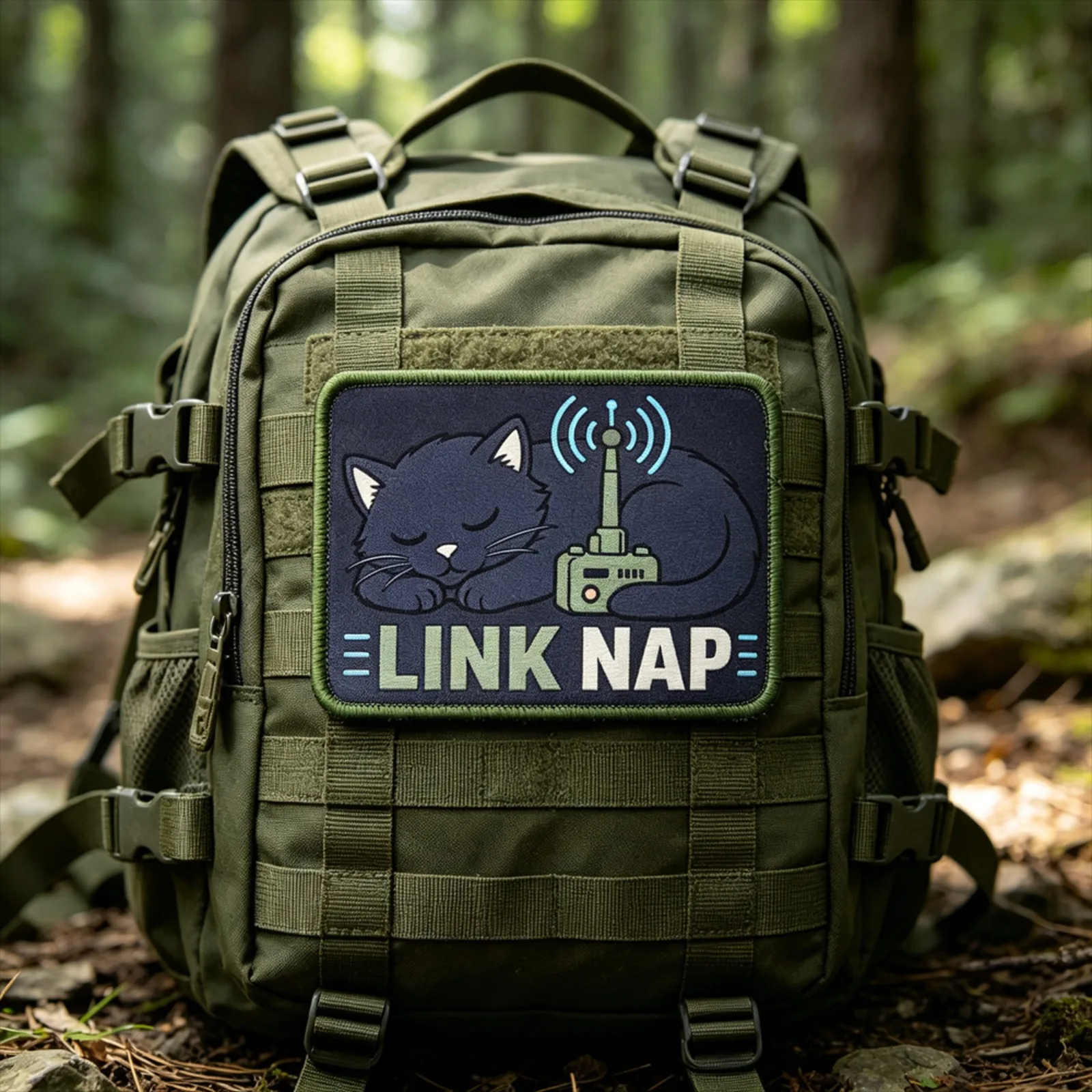 LINK NAP CAT – Parche táctico moral con gancho y bucle - imagen 2