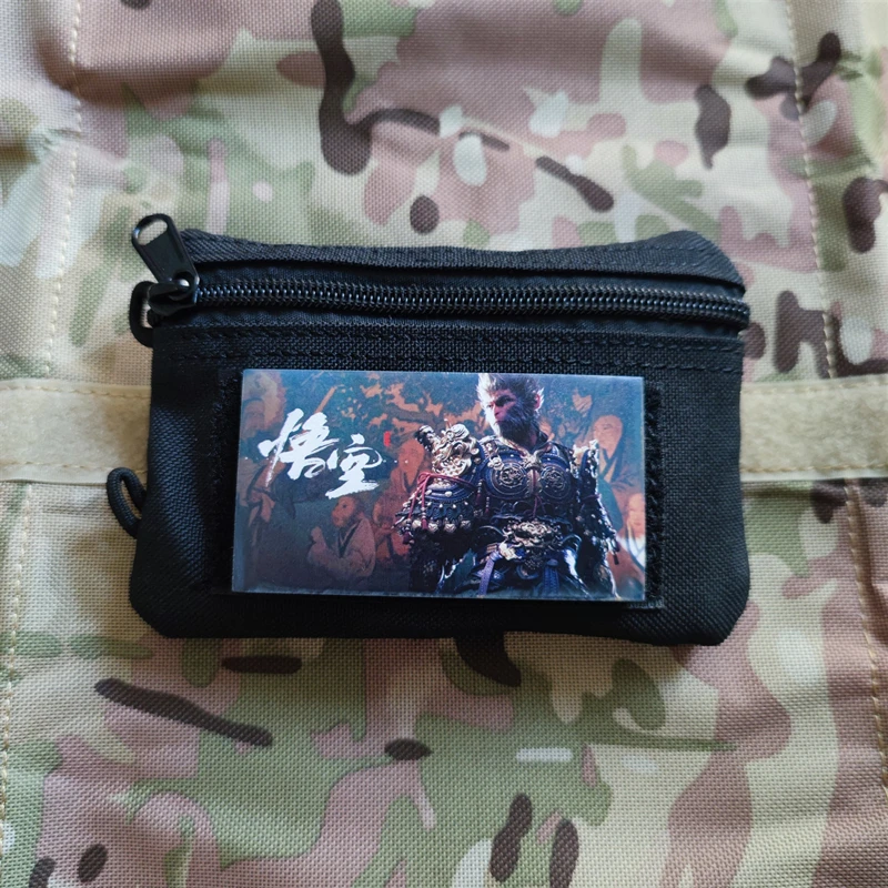 Parche PVC Goku Black Myth Wukong Insignia táctica mochila ropa - imagen 4