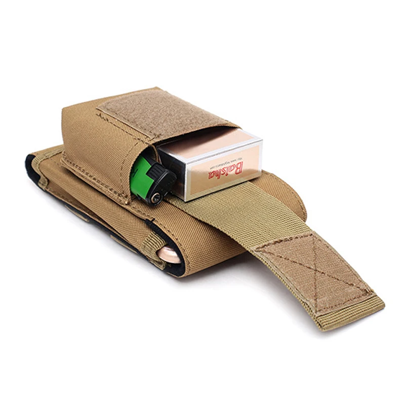 Cinturón táctico MOLLE para funda de teléfono y cigarrillos en cintura - imagen 3