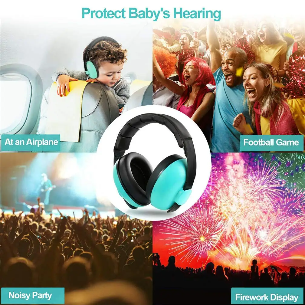 Orejeras antiruido para bebé y niños – Protección auditiva suave - imagen 2