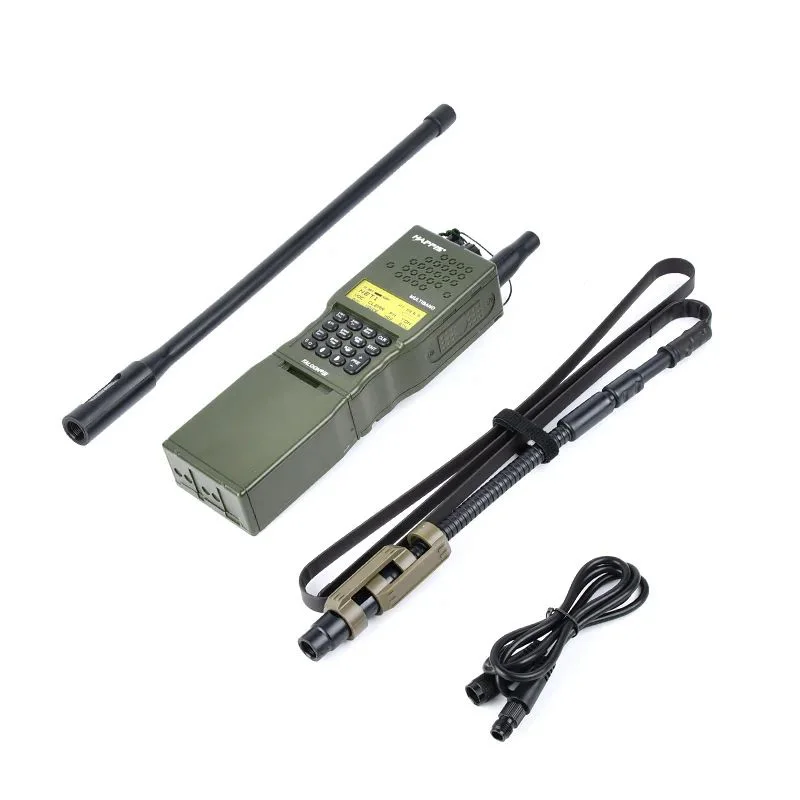 PRC 152 estuche táctico radio con antena y interfono airsoft