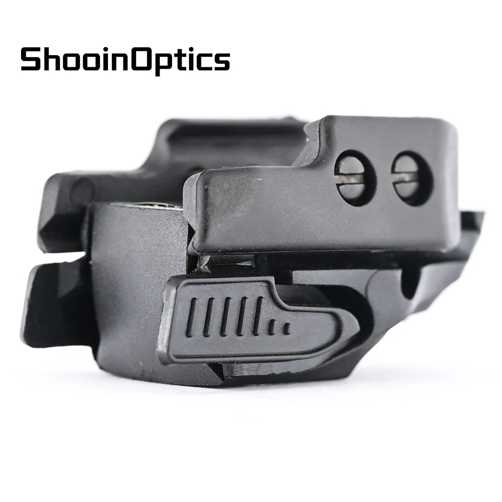 Mira láser táctica para pistola con punto rojo ajustable Picatinny - imagen 4