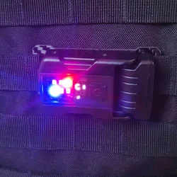 Linterna táctica EDC portátil para correa de mochila 25 mm - Camping