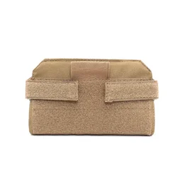 Chaleco MOLLE táctico con bolsa de mapa y soporte para placa