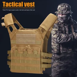 Chaleco táctico JPC portaplacas ligero con sistema MOLLE