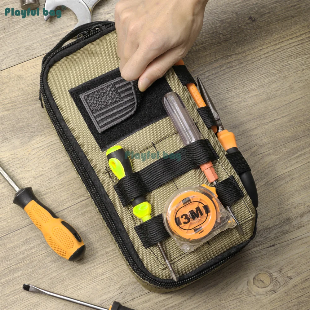 Bolsa de herramientas pequeña resistente portátil para transporte y organización - imagen 3