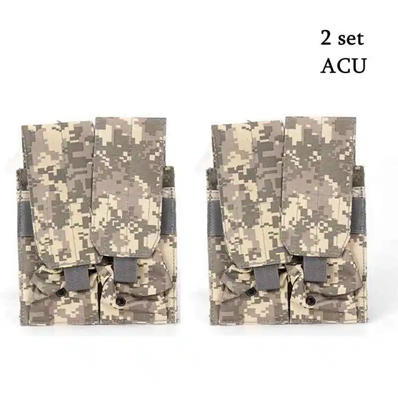 Portacargadores táctico doble MOLLE para cargadores de 5,56 mm - imagen 5