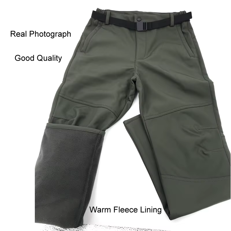 Pantalones tácticos cargo impermeables hombre – Invierno y Otoño - imagen 5