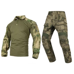 Conjunto táctico Emersongear G3 – Uniforme de combate camuflaje hombre