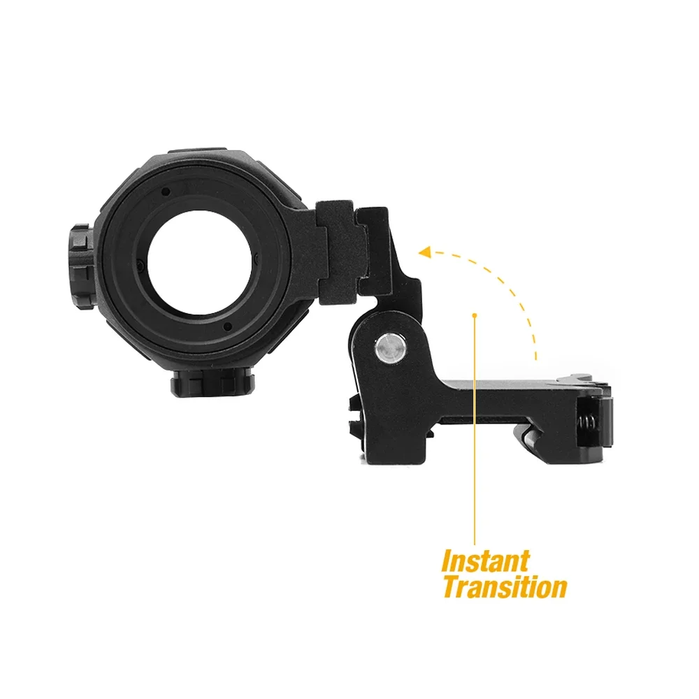 Lupa táctica G43 con mira e interruptor – Montaje STS QD riel 20mm - imagen 3