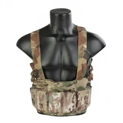 Emersongear Chaleco táctico MOLLE SCAR-H con portacargadores de fusil
