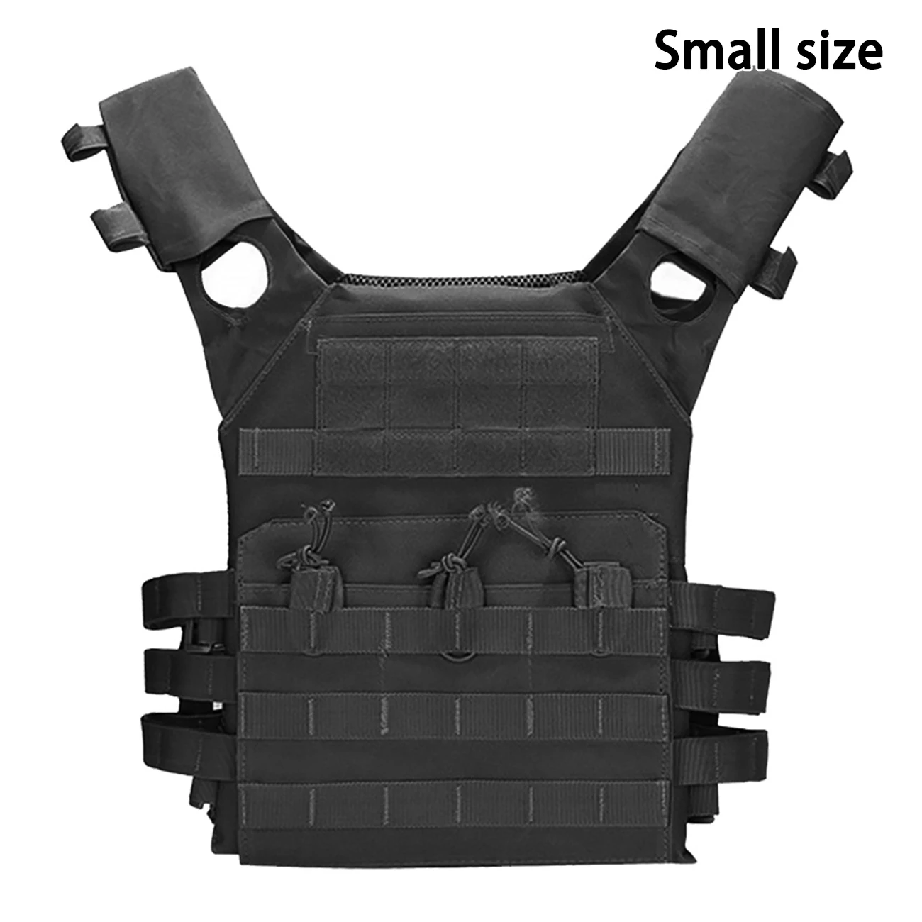 JPC chaleco táctico ultraligero MOLLE con velcro Magic Sticky