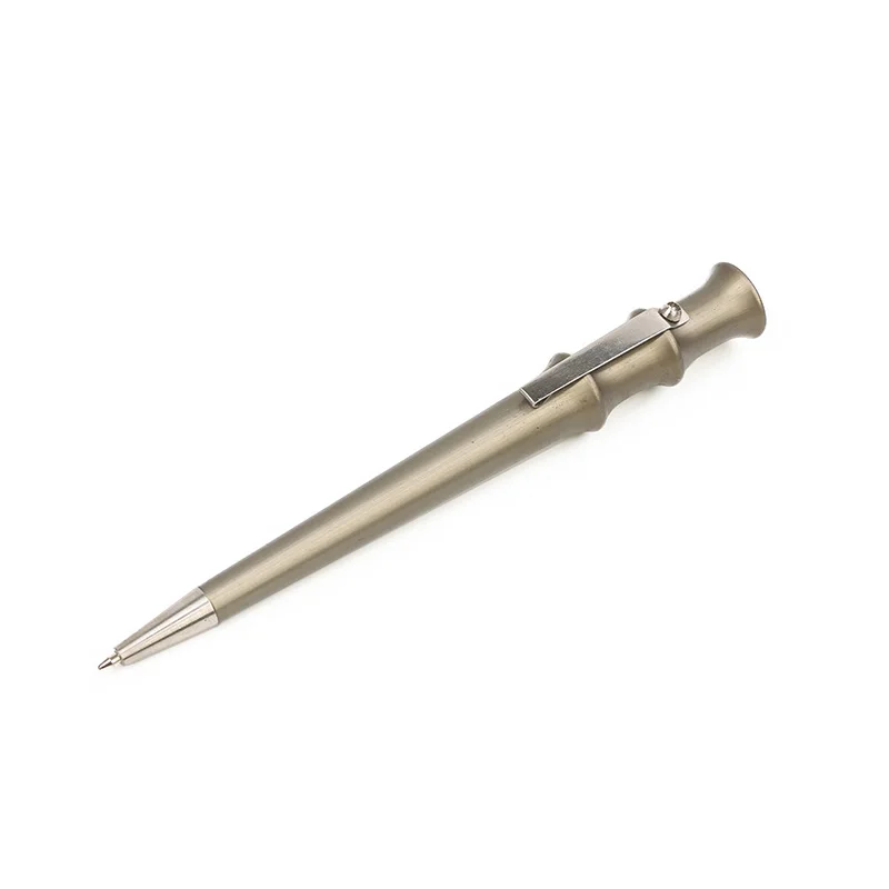 Bolígrafo táctico de aluminio con forma bambú tipo C para airsoft