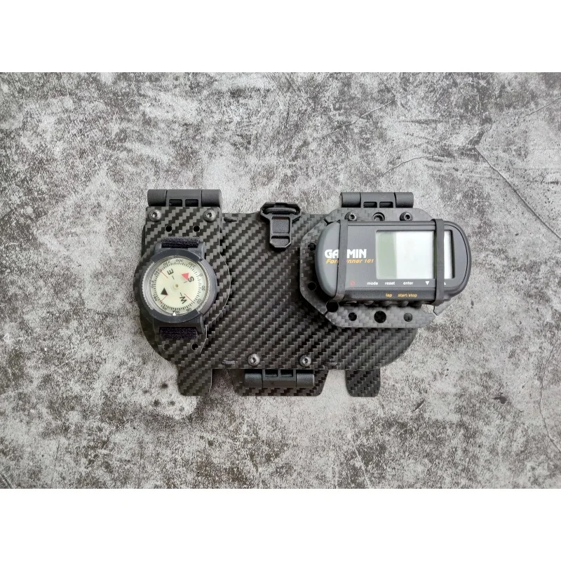 Soporte táctico para teléfono con brújula GPS y fibra de carbono - imagen 2