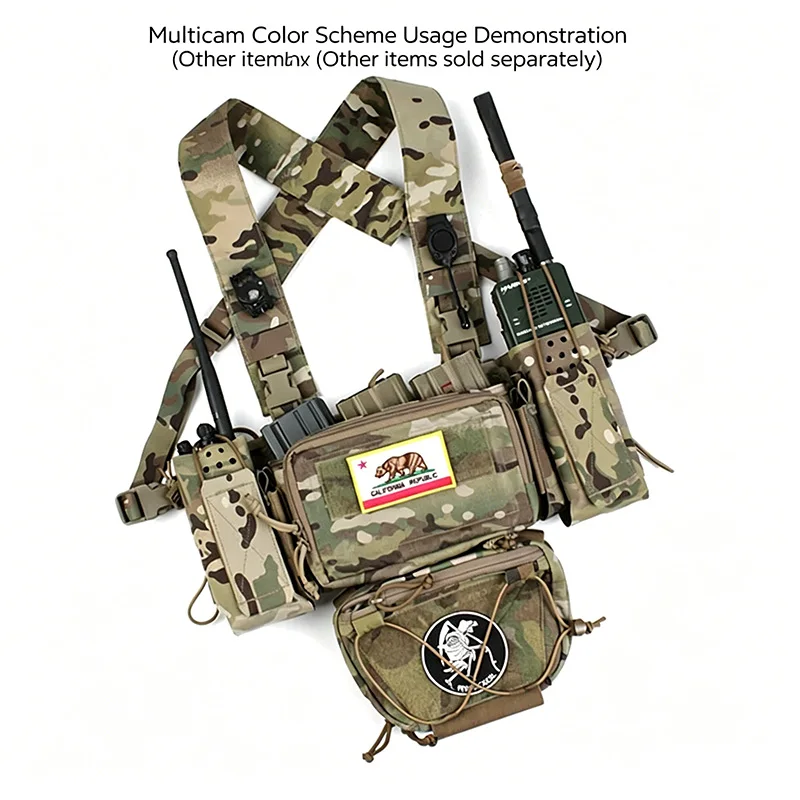 MK3/MK4 Arnés táctico modular para chaleco de exterior MOLLE - imagen 3