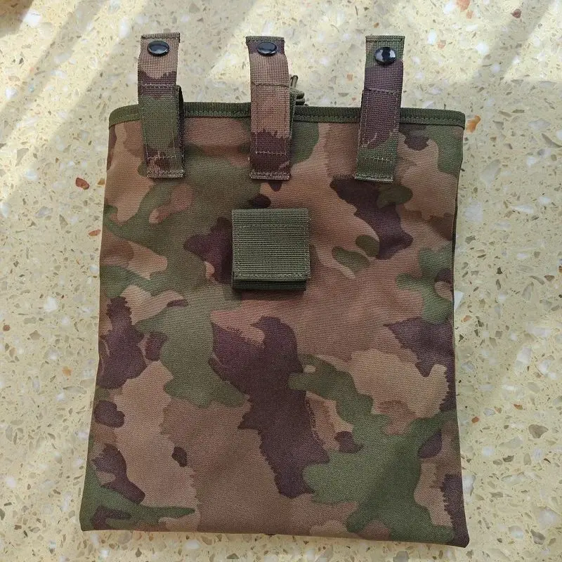 Bolsa de cintura camuflaje Suiza reciclada para chaleco y gorra