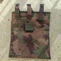 Bolsa de cintura camuflaje Suiza reciclada para chaleco y gorra