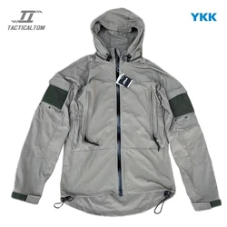 Tactical Tom PCU L5 chaqueta táctica con concha suave gris cremallera