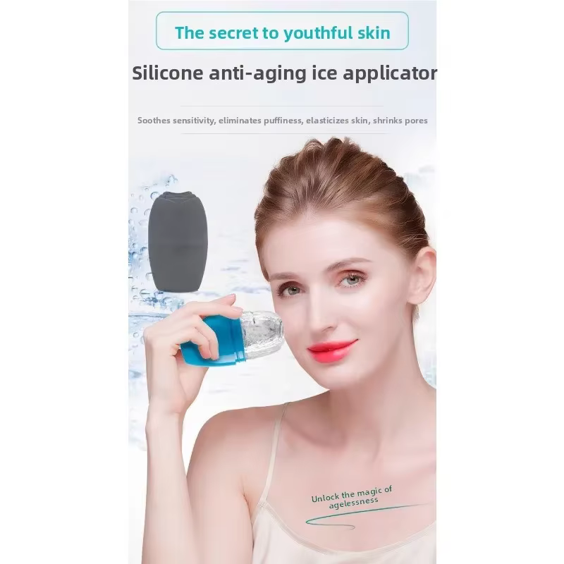Rodillo Facial de Silicona Refrescante para Masaje Antiinflamatorio - imagen 4