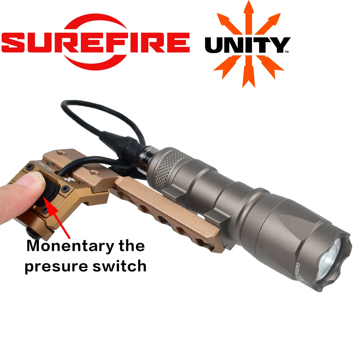 SureFire Linterna Táctica SF M600C con Soporte Unity y ModButton - imagen 5