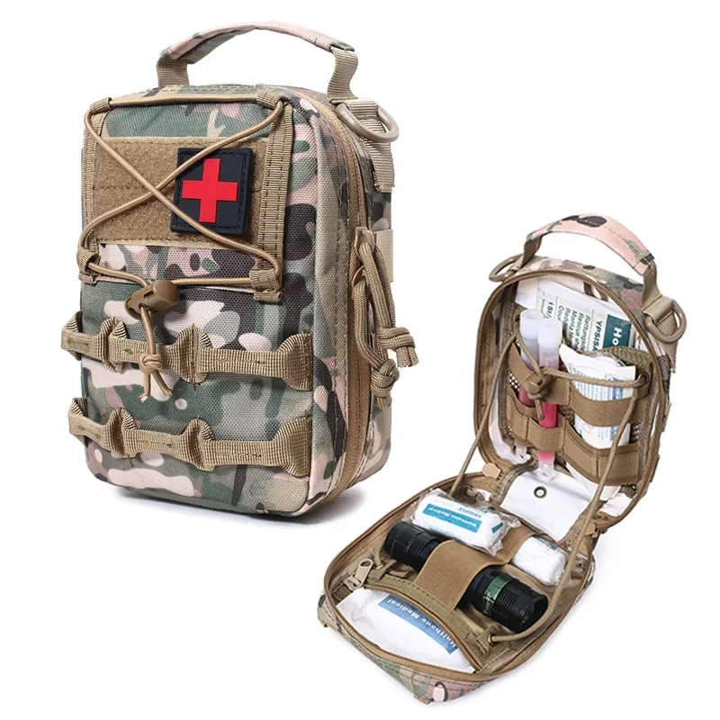 Bolsa táctica Molle EDC para primeros auxilios y cintura utilitaria - imagen 4