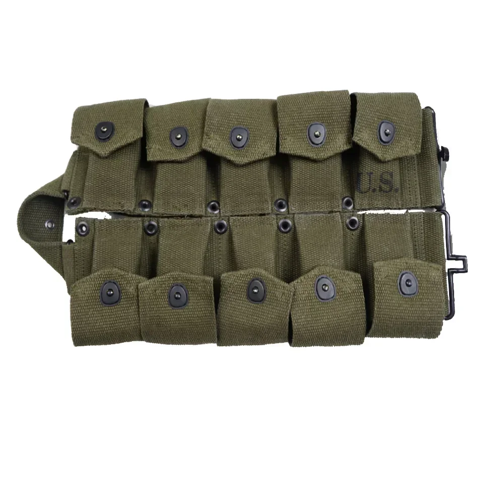 Bolsa táctica militar Guerra Mundial II Normandía vintage de campaña - imagen 4