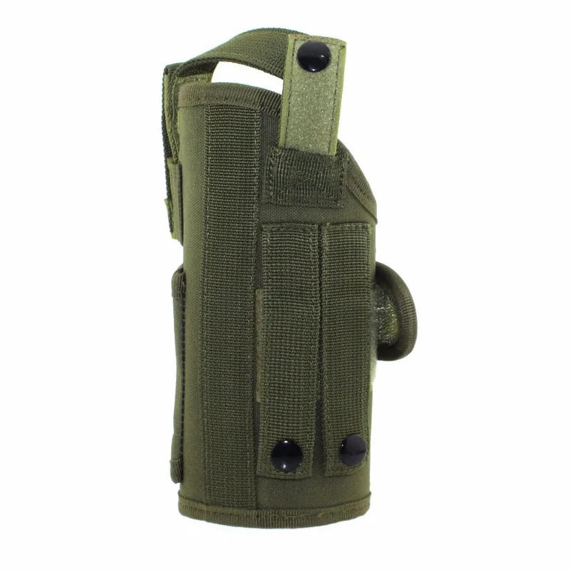 Funda de pistola táctica MOLLE ajustable para diestros - imagen 2