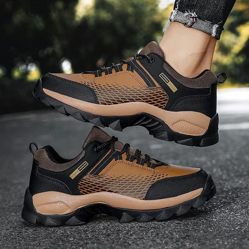Botas de combate impermeables antideslizantes para senderismo hombre - imagen 4