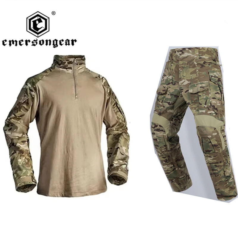 Uniforme táctico EMERSONGEAR E3 Multicam BDU camisa y pantalón