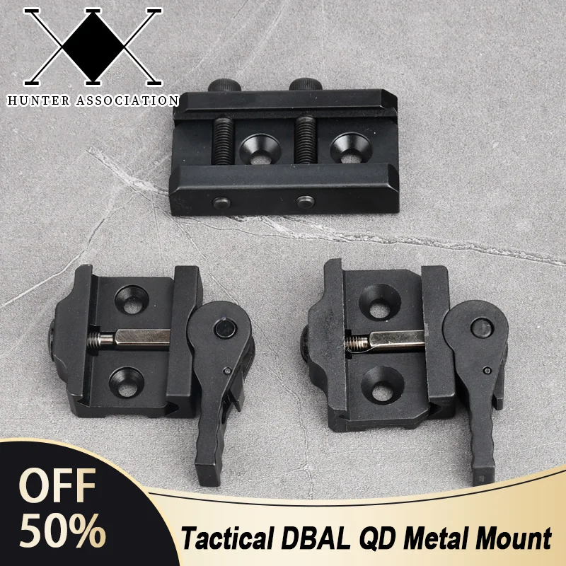 Soporte QD DBAL A2/D2 – Montaje rápido riel Picatinny PEQ láser