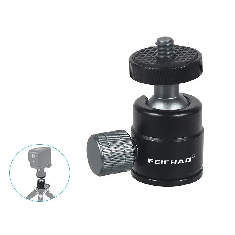 Rótula mini para trípode con rosca estándar y giro completo - imagen 4