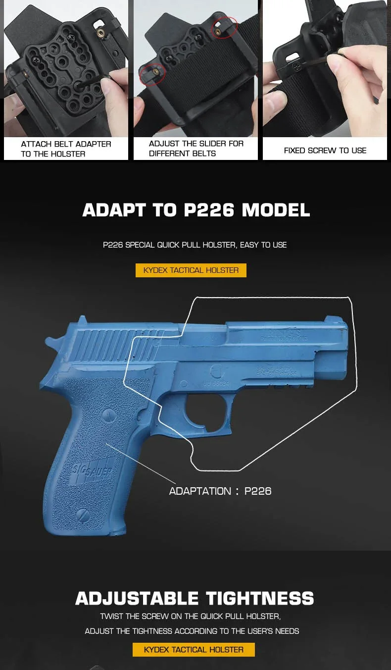 Rango de aplicación: caza, airsoft y entrenamiento táctico
