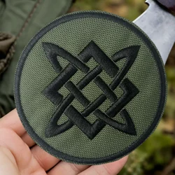 Parche táctico bordado Svarog estrella eslava con velcro