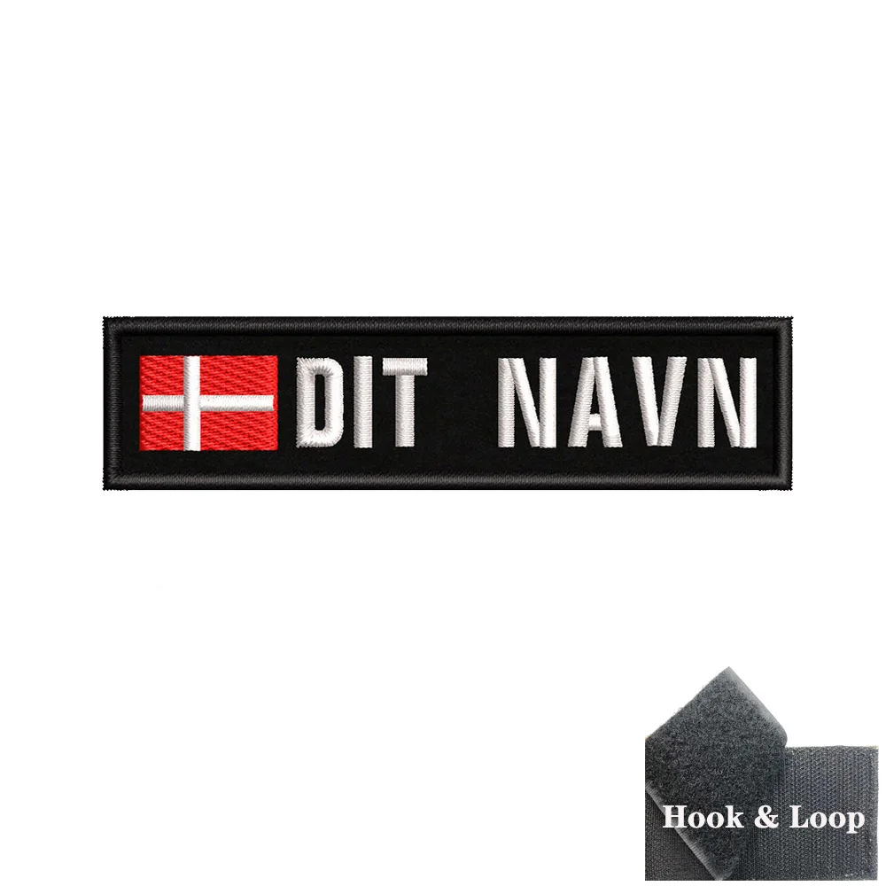 Parche bandera Estonia nombre personalizado – 10x2,5cm - imagen 4