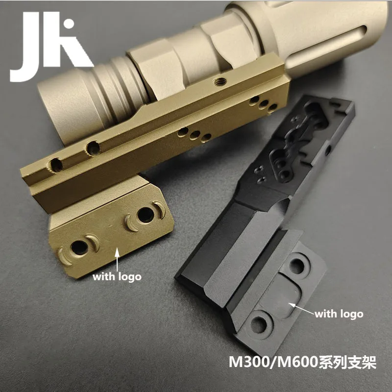 Montaje compensado MLOK KEYMOD para linterna táctica