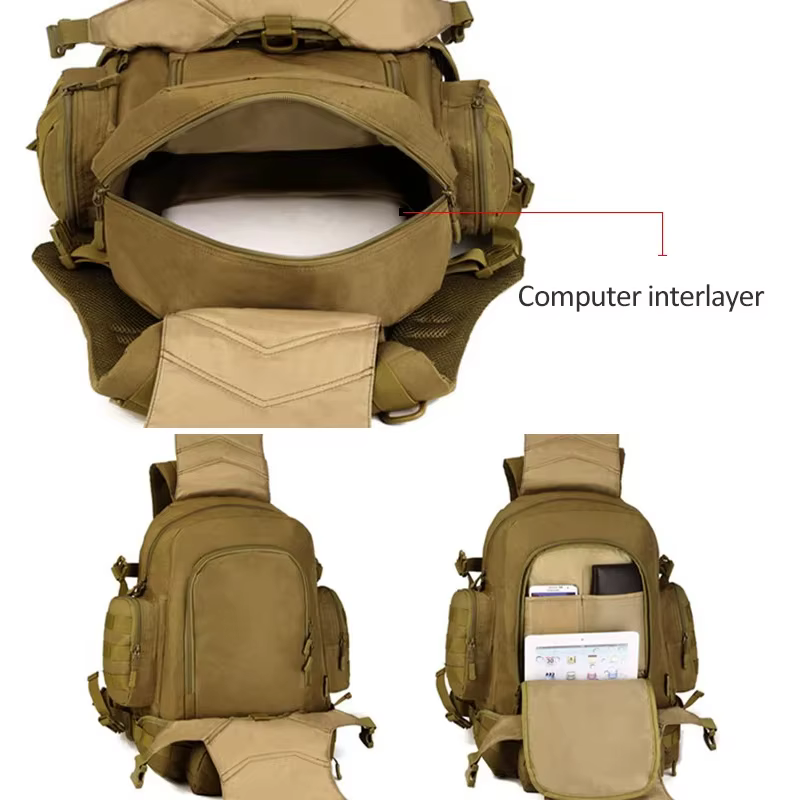 Mochila táctica 40L urbana con sistema MOLLE - imagen 4
