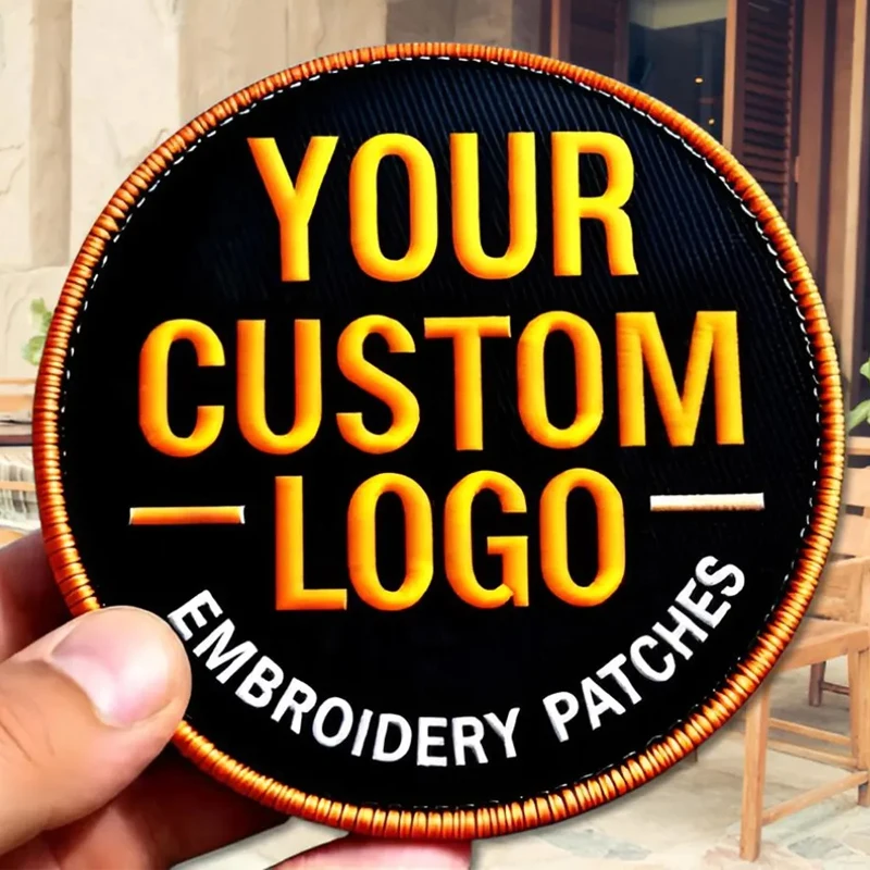 Parches bordados personalizados en diferentes diseños