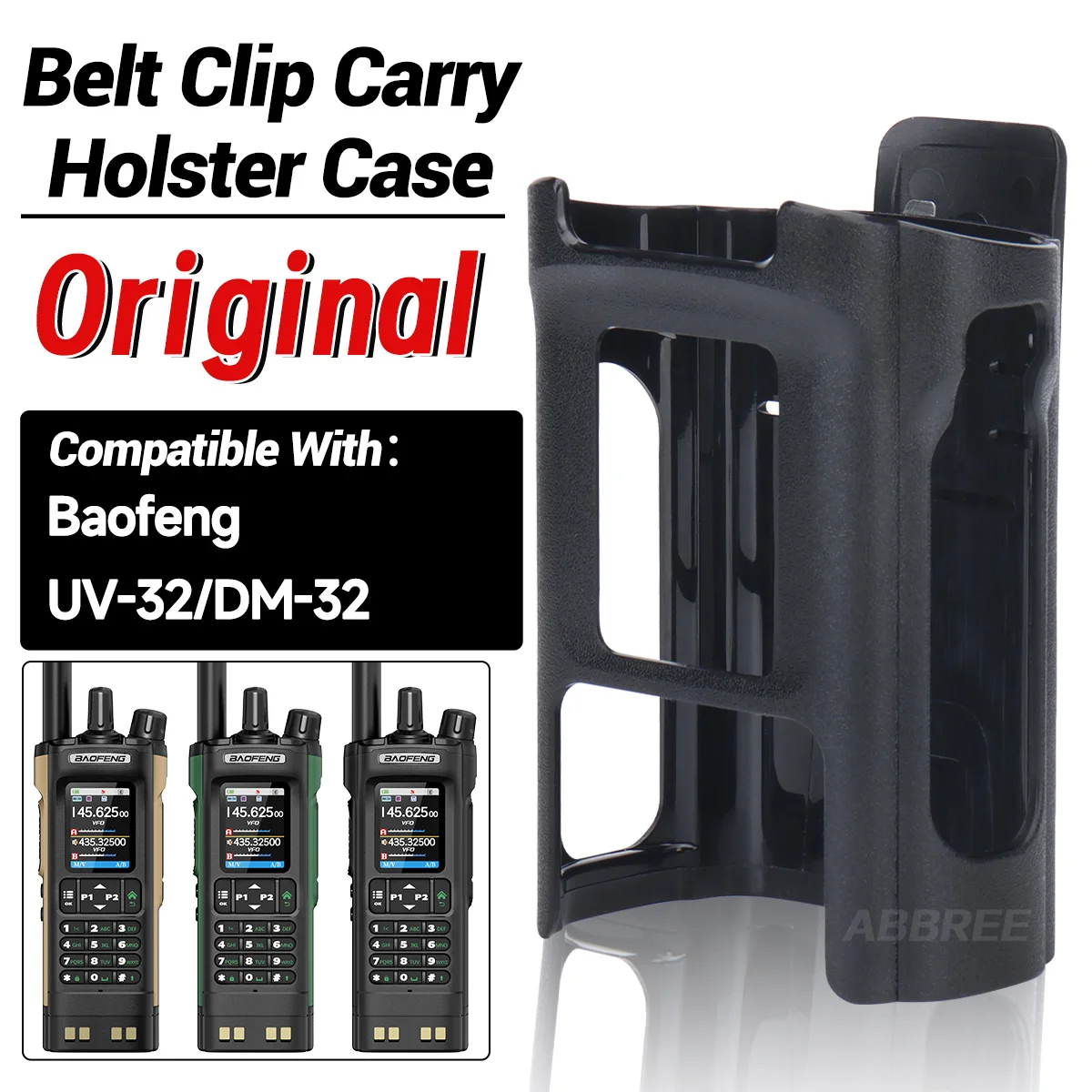 Baofeng UV-32 DM-32 funda cinturón con clip - imagen 4