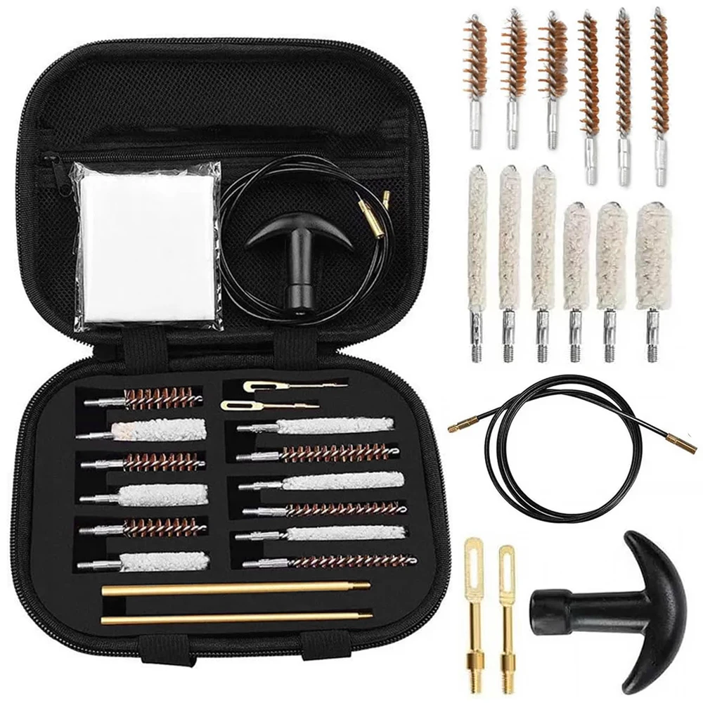 Kit limpieza pistolas y rifles con cepillos para airsoft - imagen 2