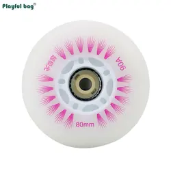 Ruedas patines PU 90A – Resistencia al desgaste 80-110mm