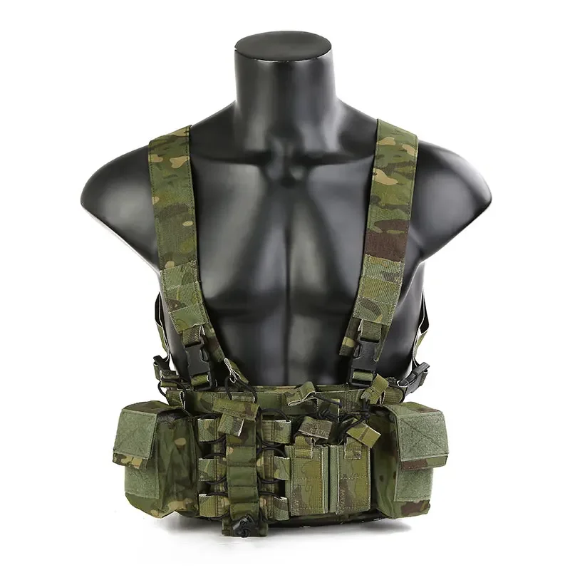 Emersongear D3CR chaleco portaplacas táctico Airsoft MOLLE walkie - imagen 4