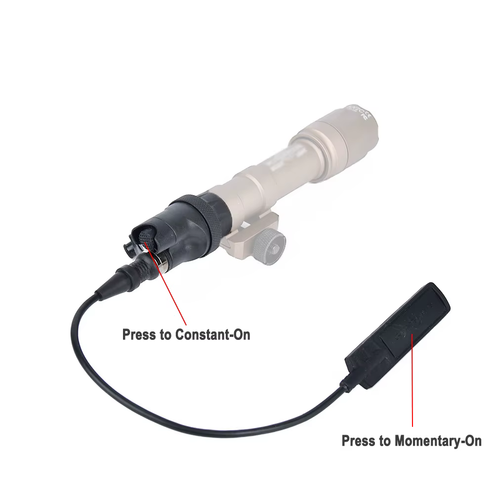 Tapa trasera metal interruptor presión doble función Surefire M300 M600 - imagen 5