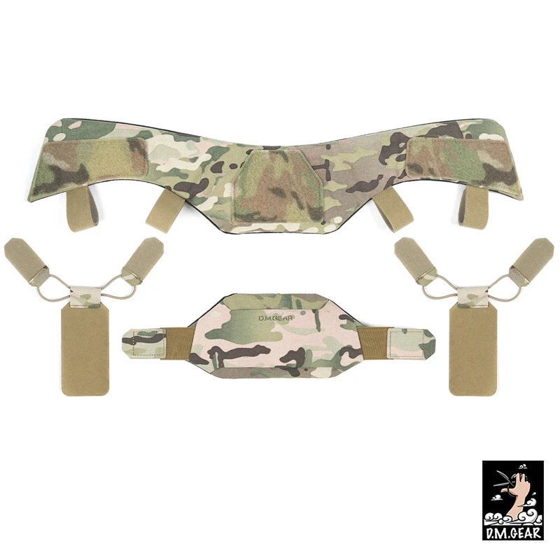 DMGear Chaleco Táctico Protector Cuello Airsoft – Militar Ripstop