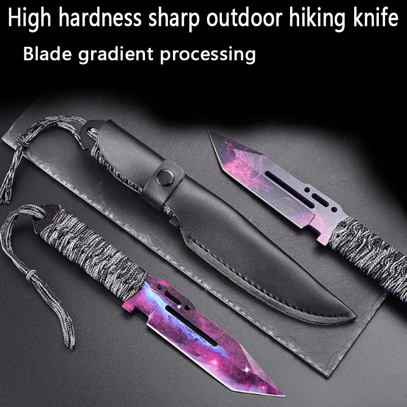 Cuchillo EDC táctico de acero inoxidable para exteriores - imagen 2