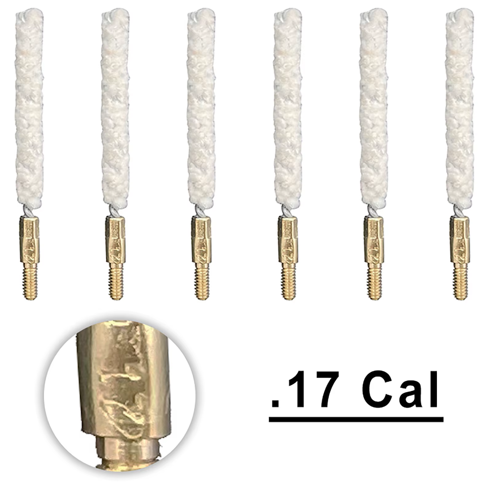 Kit limpieza pistola táctica – Varillas algodón y aplicador aceite - imagen 2