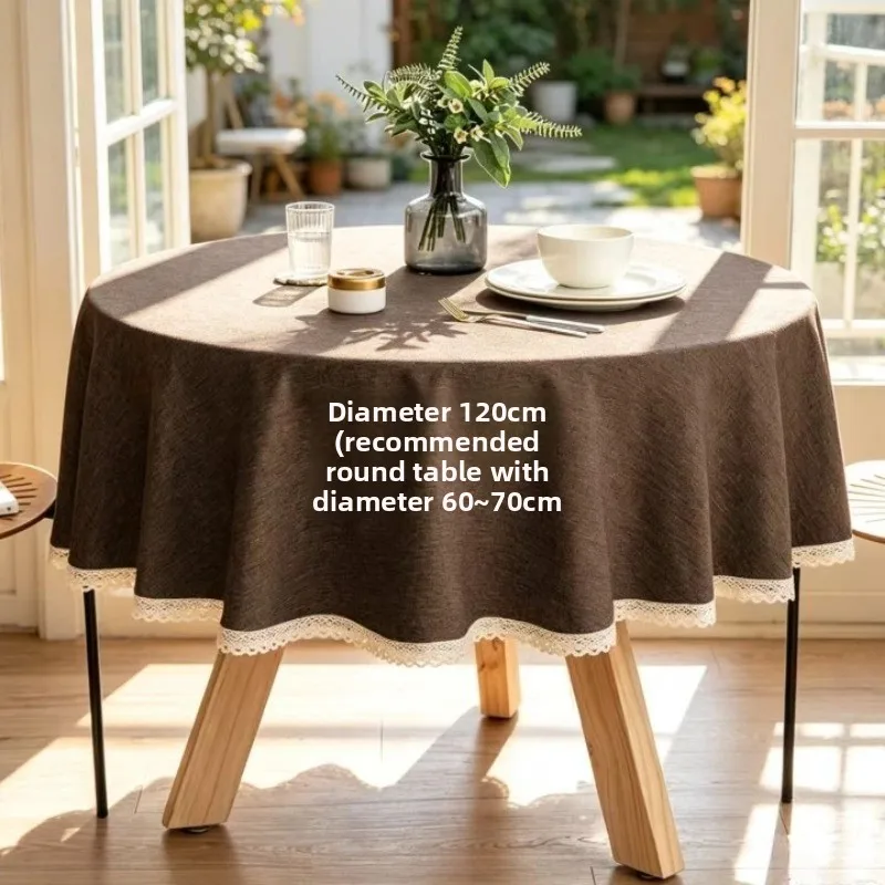 Vista del mantel sobre mesa con ambiente de restaurante