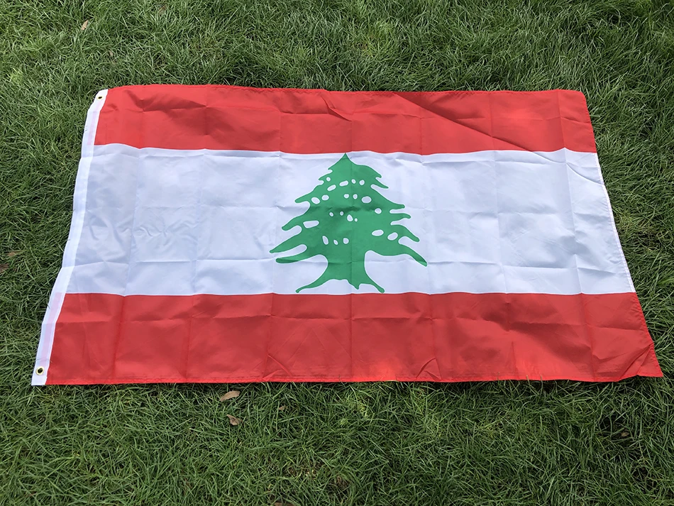 Bandera Líbano 90x150 cm – Poliéster uso interior y exterior - imagen 3